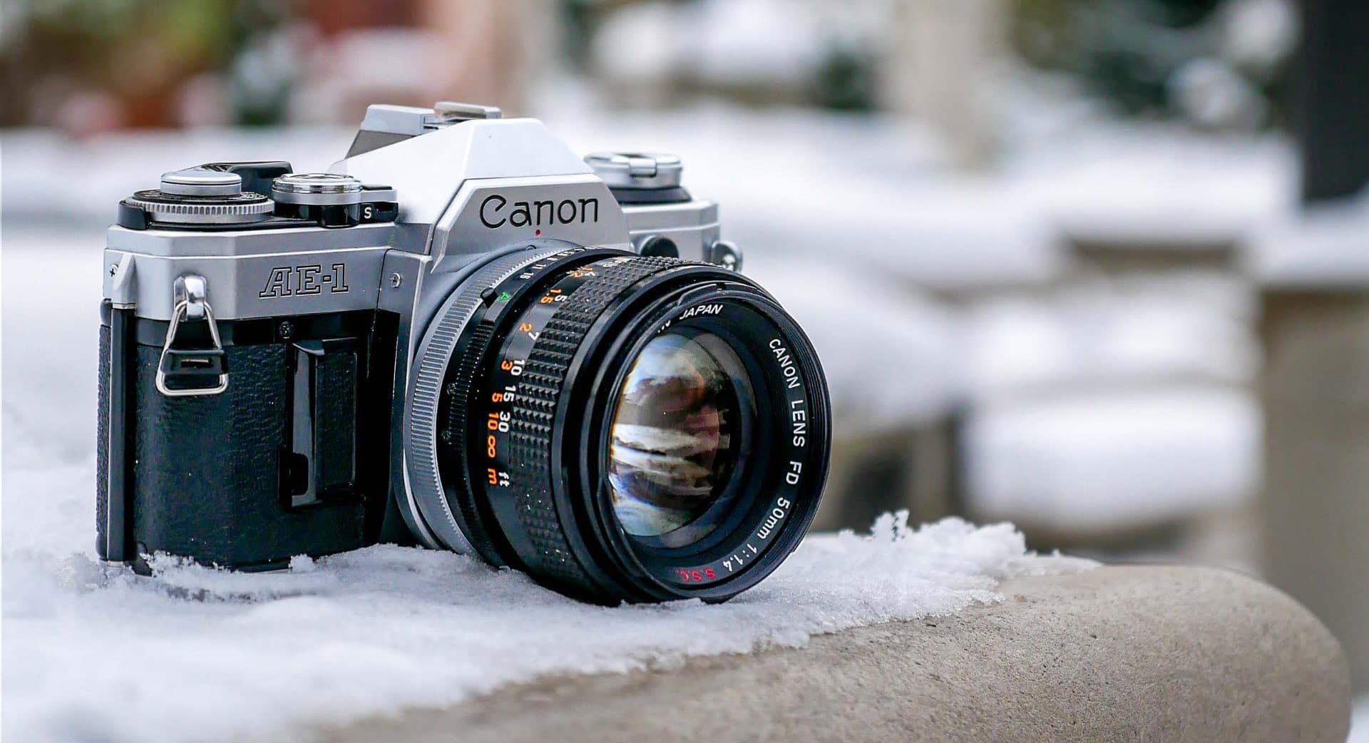 Canon AE-1 Advertisement